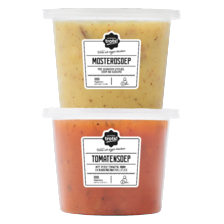 Noordertrots Champignon-, mosterd- of tomatensoep